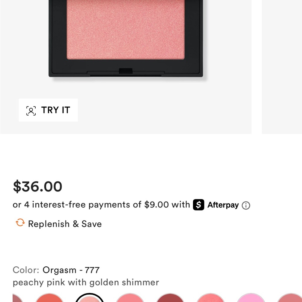 NARS Orgasm blush - Picture 5 of 6